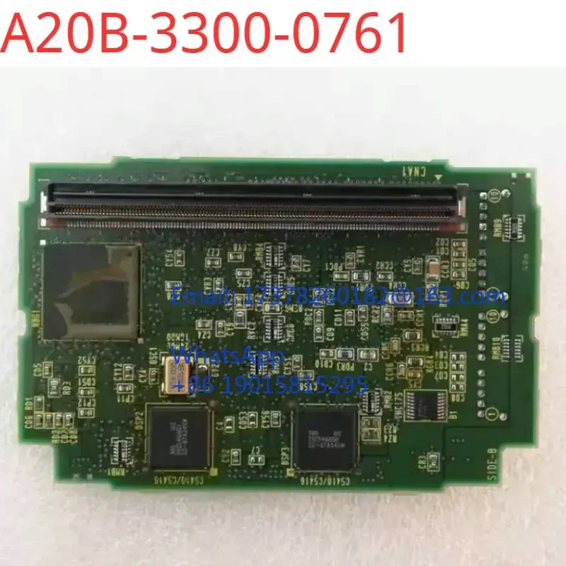 A20B-3300-0761 CNC 컨트롤러 시스템Fanuc 회로 기판 축 카드 리퍼 완료