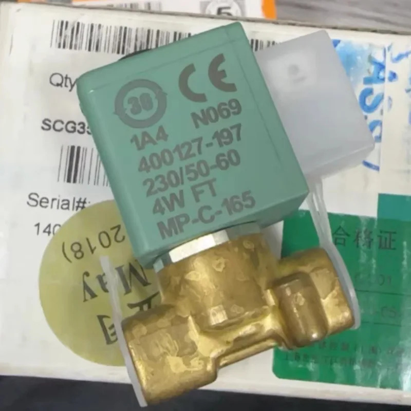 ASCO 솔레노이드 밸브 SCG356B002VMS 24VDC 또는 230VAC
