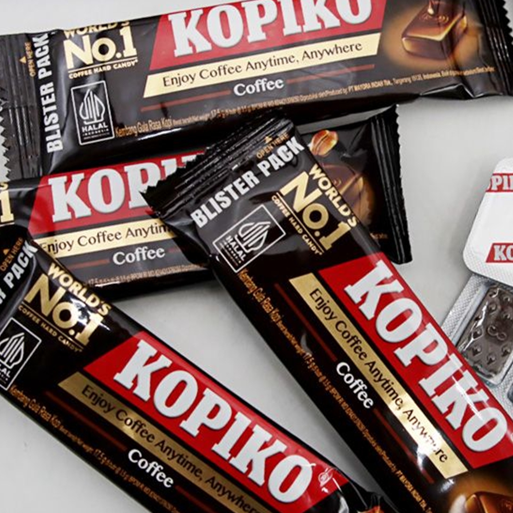 코피코 6봉지 kopiko 운전 졸릴때 잠깨는사탕 피곤할때먹는 커피코 오리지널 커피맛 - 상품 이미지