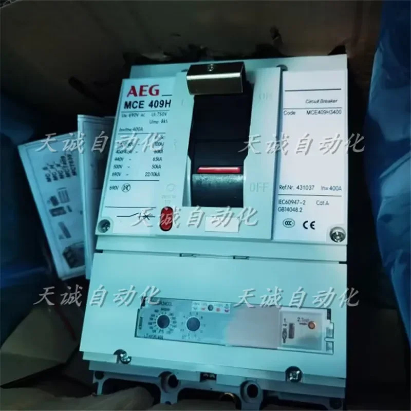 오리지널 미국 AEG 3상 회로차단기 MCE 409H 3P 400A MCA 현재