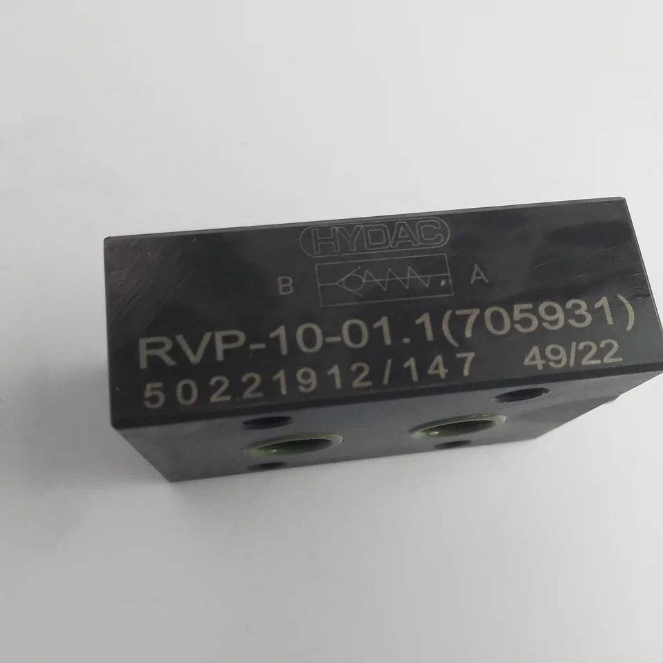 Hydac 유압 체크밸브 RVP-10-01.1
