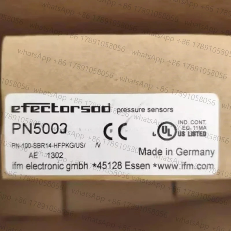 디스플레이 PN5002 PN-100-SBR14-HFPKG/US/ /V가 포함된 새 원본 압력센서