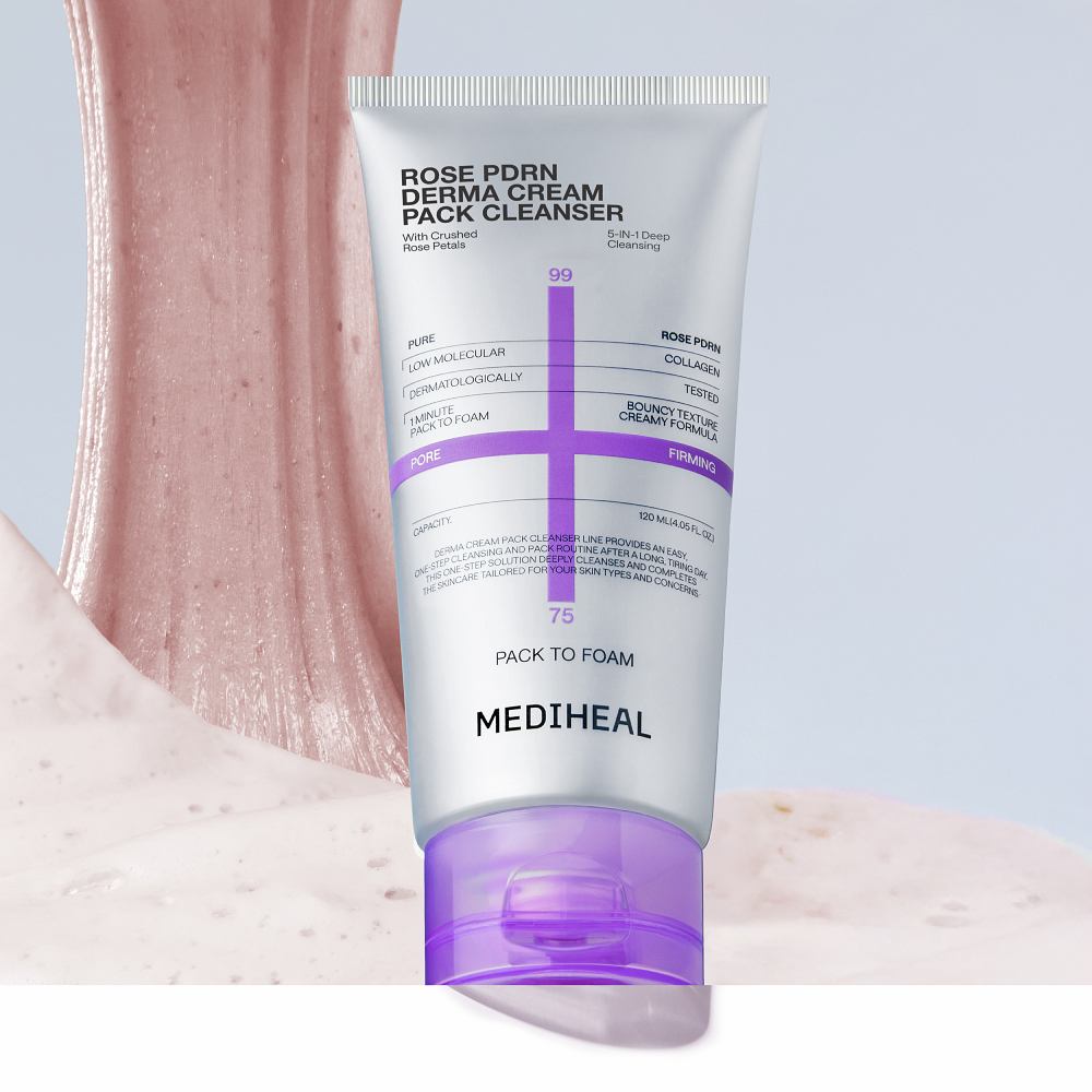 메디힐 더마 크림 팩 클렌저 클렌징폼 피디알엔, 120ml, 1개 - 상품 이미지
