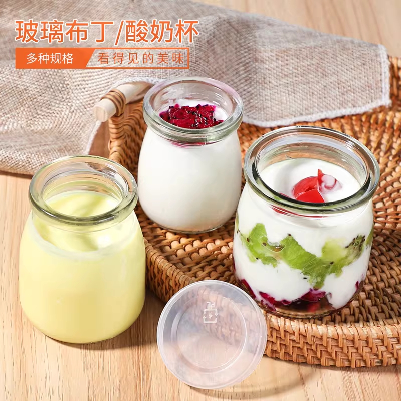 내열유리 푸딩컵 요거트 투명 아이스크림컵 슬라임 잔 120개 100ml - 상세 이미지 5