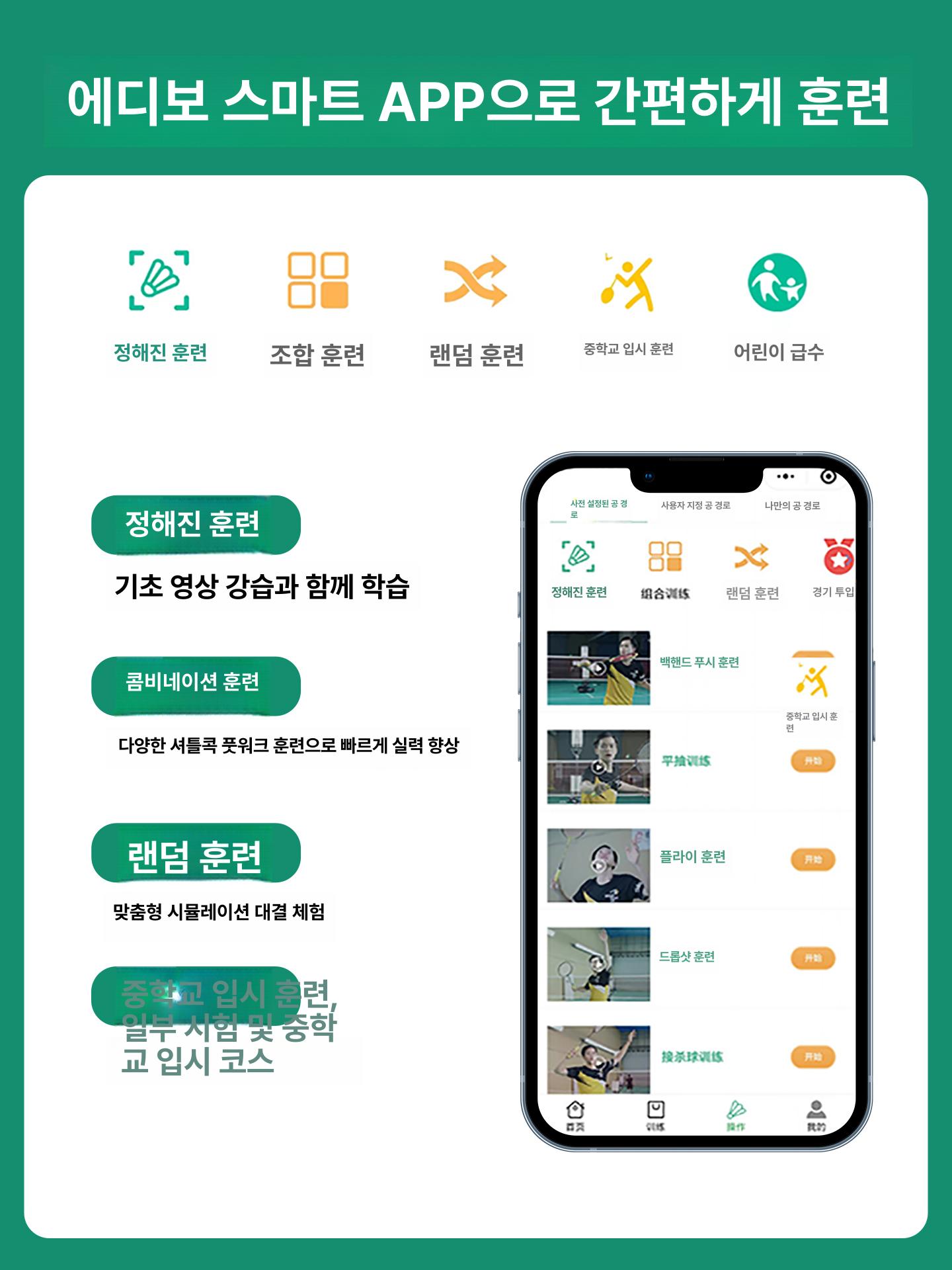 자동 발사기 레슨용 서브머신 연습용 기계 훈련기 스포츠 기구 선수용 훈련용 로봇 - 상세 이미지 4