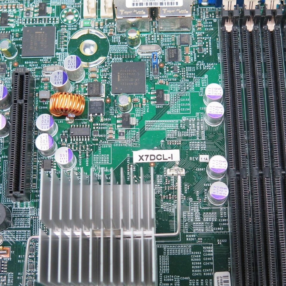 슈퍼마이크로 X7DCL-I LGA-771 메인보드 DDR2 마더보드