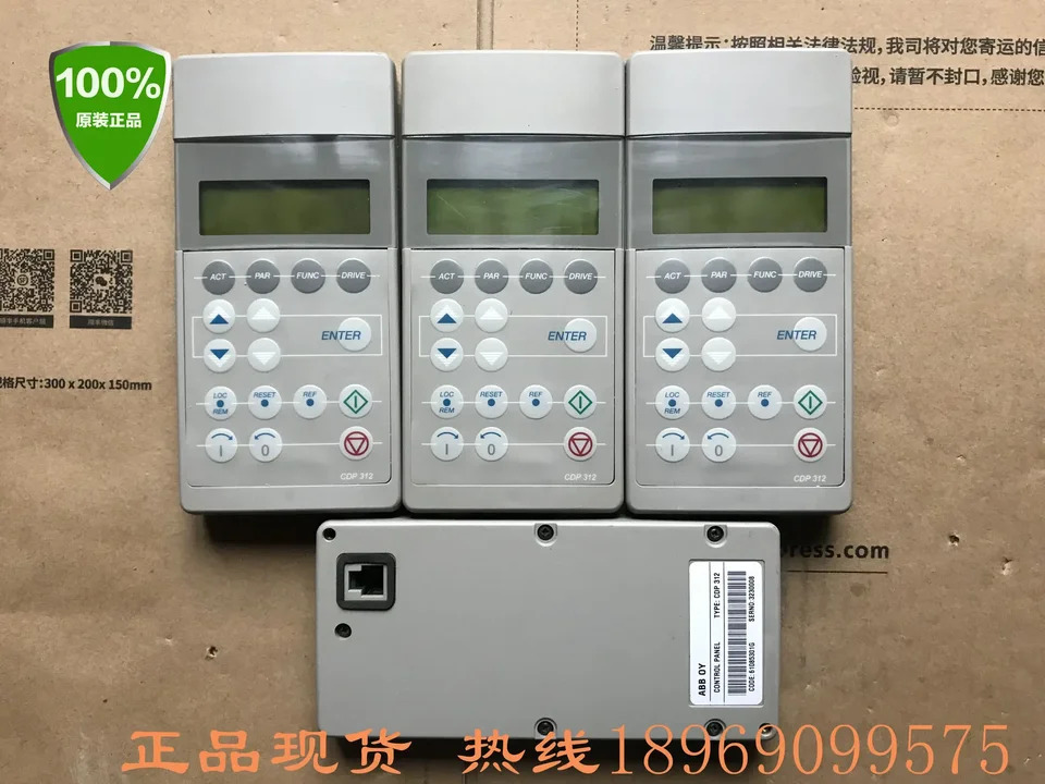 ABB ACS600 시리즈 주파수 변환기 조작 패널 제어 CDP312 CDP 312