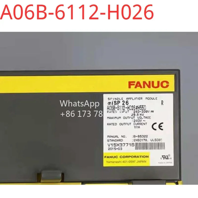 A06B-6112-H026 리퍼 완료상태서보 드라이브