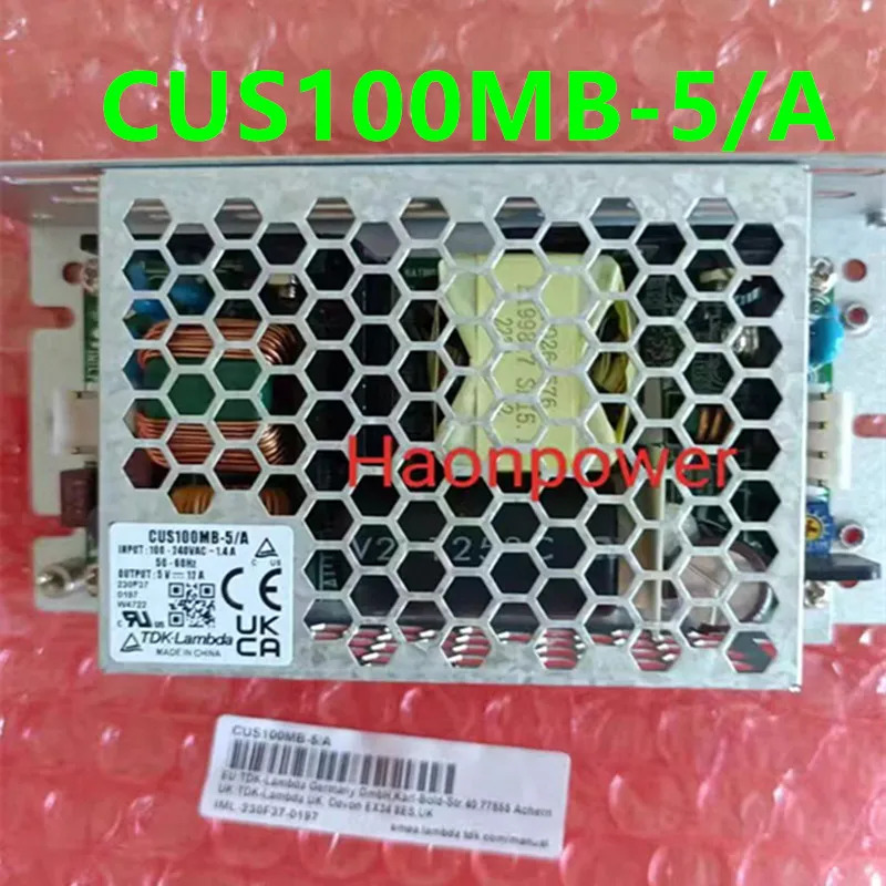 TDK-LAMBDA 5V12A 100W 전원공급장치 CUS100MB-5/A CUS100MB-5 A CUS100MB-5A 새 원본 PSU