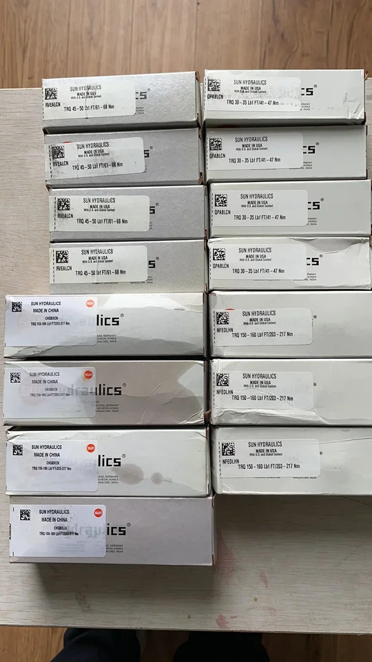 CKGBXCN 태양 유압식 작동식 균형 피스톤 밸브 CKGB-XCN 압력 제어 릴리프
