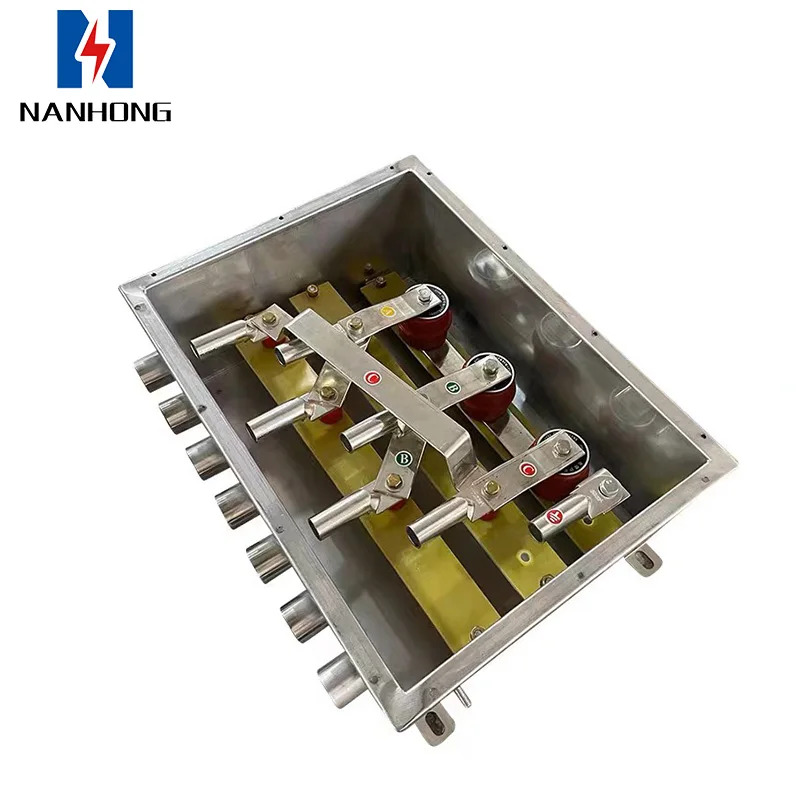Nanhong 케이블 외장 보호 상자보호 크로스 접지 상스테인레스 스틸 10kv 35kv 110kv
