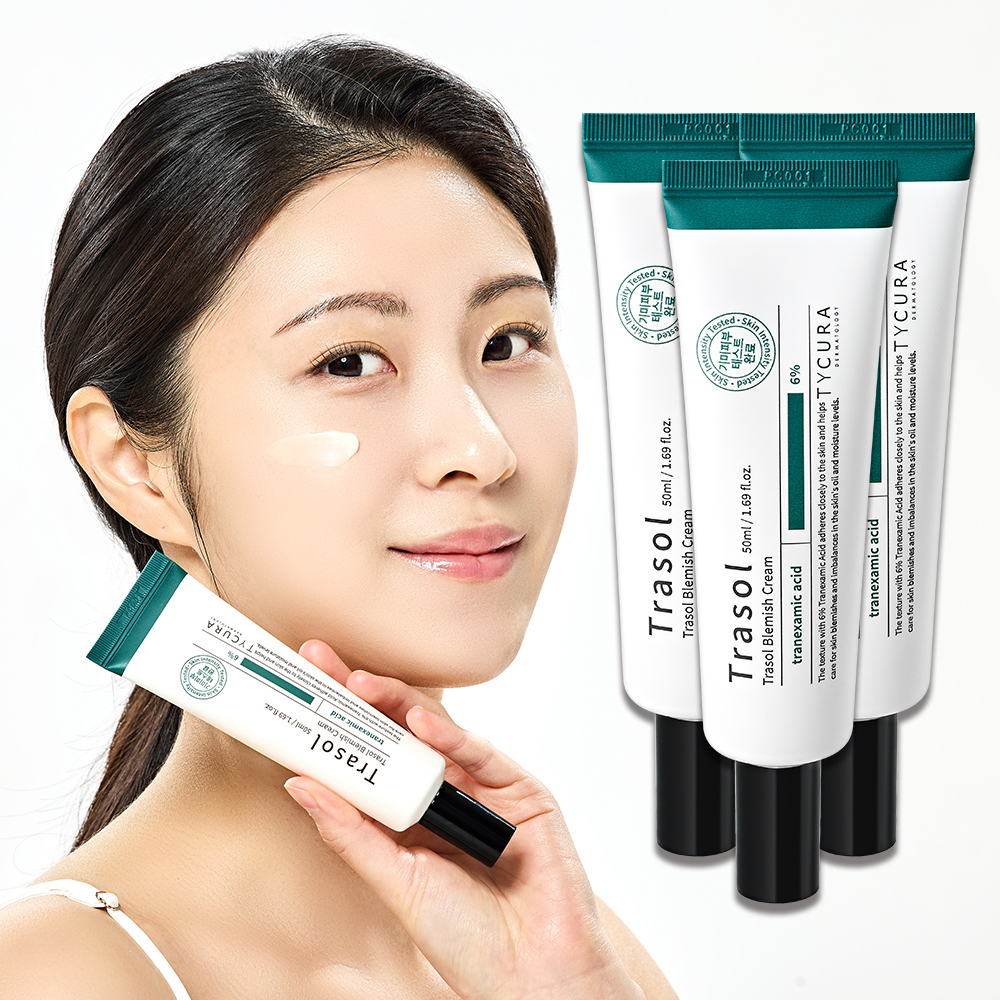 [트라넥삼산 기미크림] 트라솔 블레미쉬 크림 50ml, 3개 - 상품 이미지