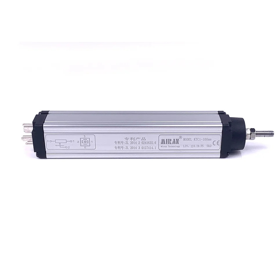 Miran KTC1-100mm 막대 당김 선형 위치 변위센서 사출 성형 기계고정밀 변환기