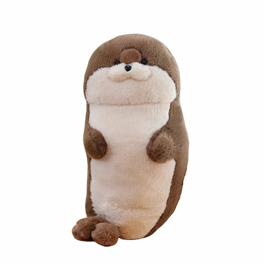 초밥 해달 쿠션 봉제인형 베개 사무실 낮잠 꿀잠 인테리어 소품 장식 블루 물개 40cm - 상세 이미지 5