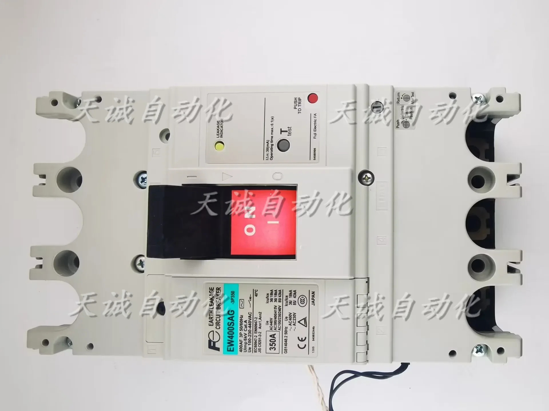 일본 Fuji Fe 3상 누설 차단기 스위치 EW400SAG.EAGC3P300A350A400A