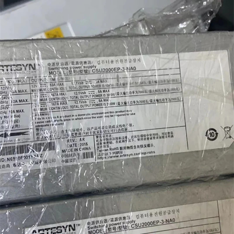ARTESYN 2000W CUS2000EP-3-NA0 CUS2000EP-3-NAO거새 전원공급장치