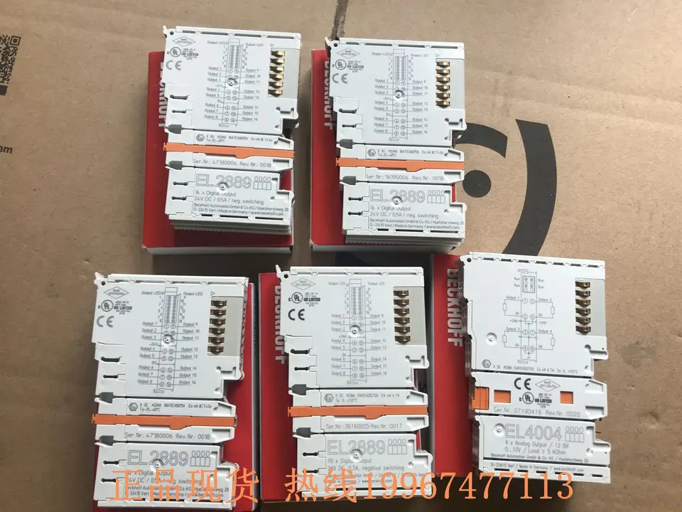 BECKHOFF 입력 출력 터미널 모듈 EL1809 EL2809
