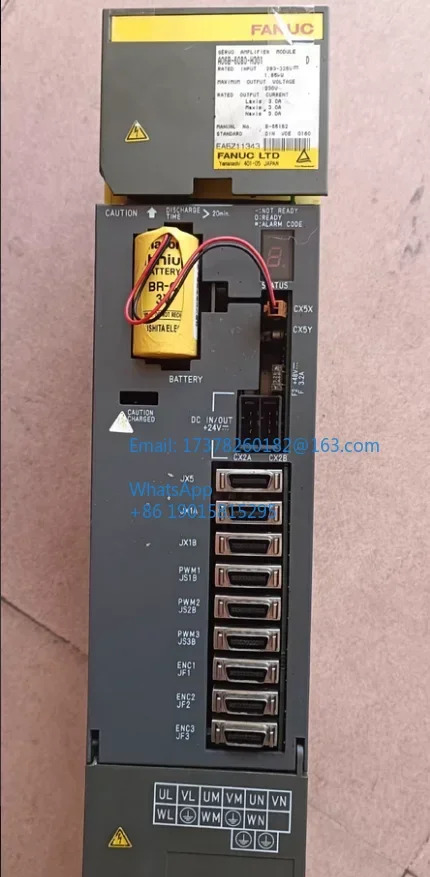 A06B-6080-H301 리퍼 서보 드라이브 ok