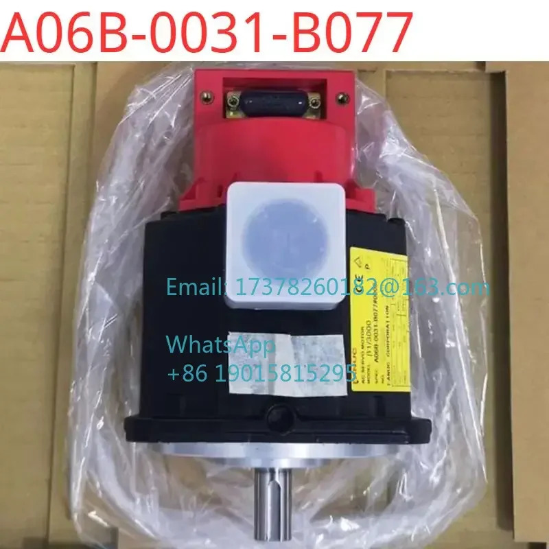 A06B-0031-B077 리퍼 리퍼를 거쳐서보모터 상태