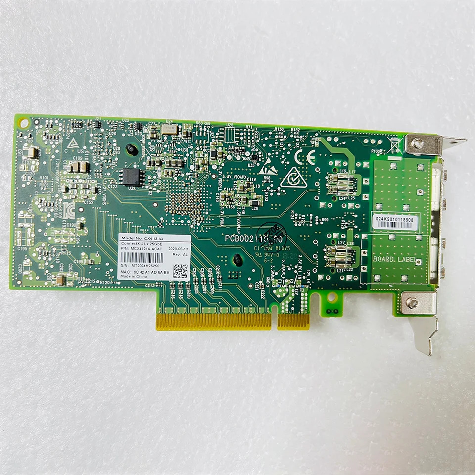 Mellanox MCX4121A-ACAT ConnectX-4 Lx 25GbE 10GbE NIC