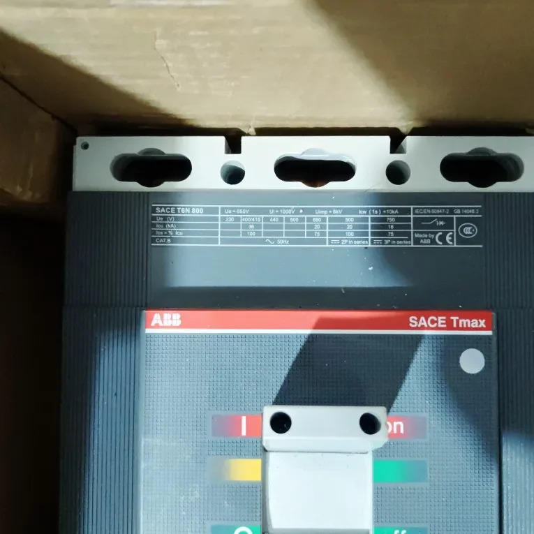 ABB T6N800 PR221DS-LSI 3P 800A