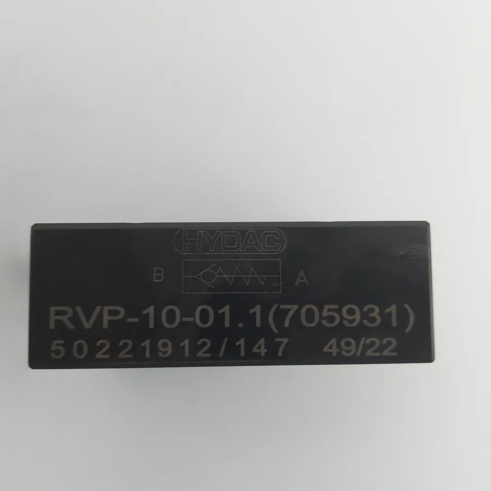 Hydac 유압 체크밸브 RVP-10-01.1