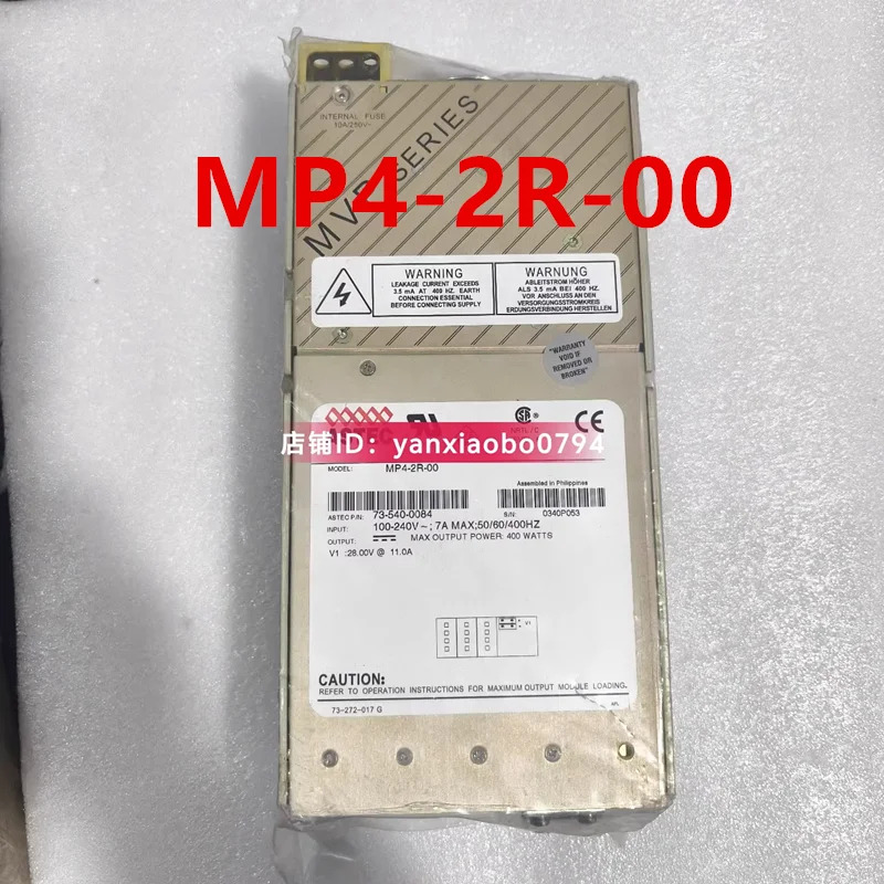 ASTEC 400W MP4-2R-00 740-0084거새 미사전원공급장치