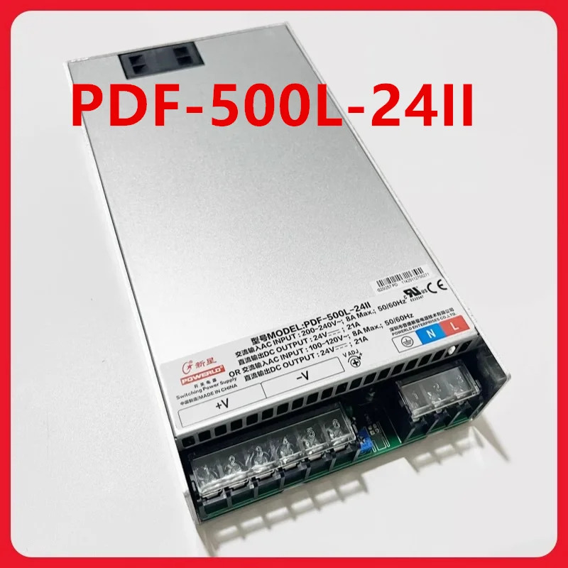 POWERLD 오리지널 전원공급장치 24V 21A 500W PDF-500L-24II