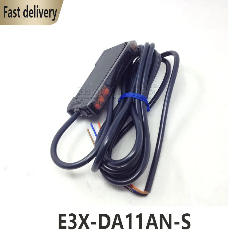 오리지널 광전스위치 E3X-DA11AN-S 2M 광 디지털 광섬유 증폭기 센서