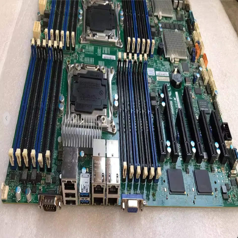 X10DRC-LN4  슈퍼마이크로 마더보드 지지대 E5 v3 v4 DDR4 온보드 어레이 카드 듀얼 X99