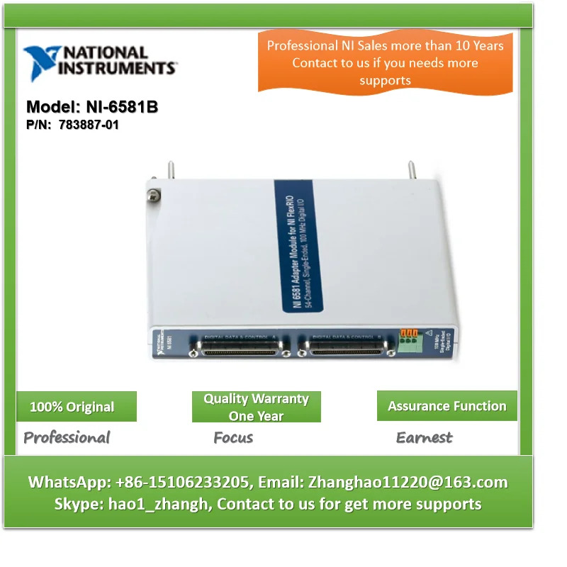 모듈식 디지털 기기 NI NI-6581B 783887-01