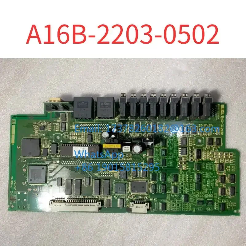A16B-2203-0502 스핀들 제어 보드 리퍼 완료 ok