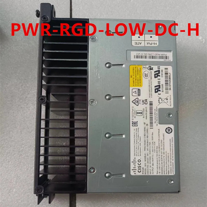 CISCO DC 150W PWR-RGD-LOW-DC-H TPSN-150AB-1 C 341-100439-01거새 원본 전원공급장치 새 처럼 작동