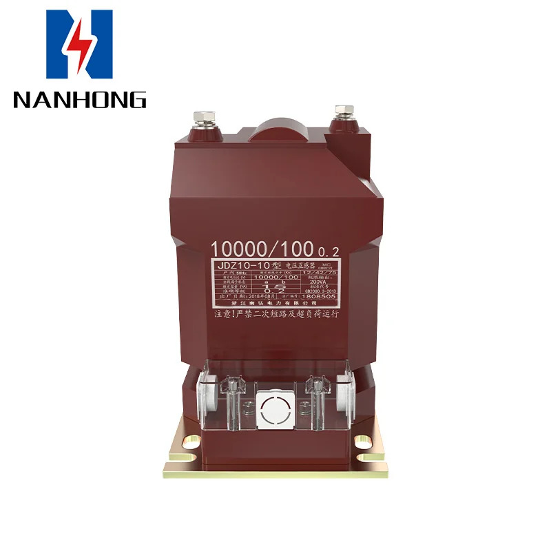 Nanhong JDZ10-10 고전압 변압기 RZL10-10 실내 주입 전압