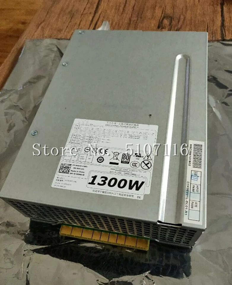 DELL T7600 T7610 전원공급장치 H1300EF-00 D1300EF-00 DPS-1300DB A 1300W 6MKJ9 0H3HY3 전 리퍼 완료