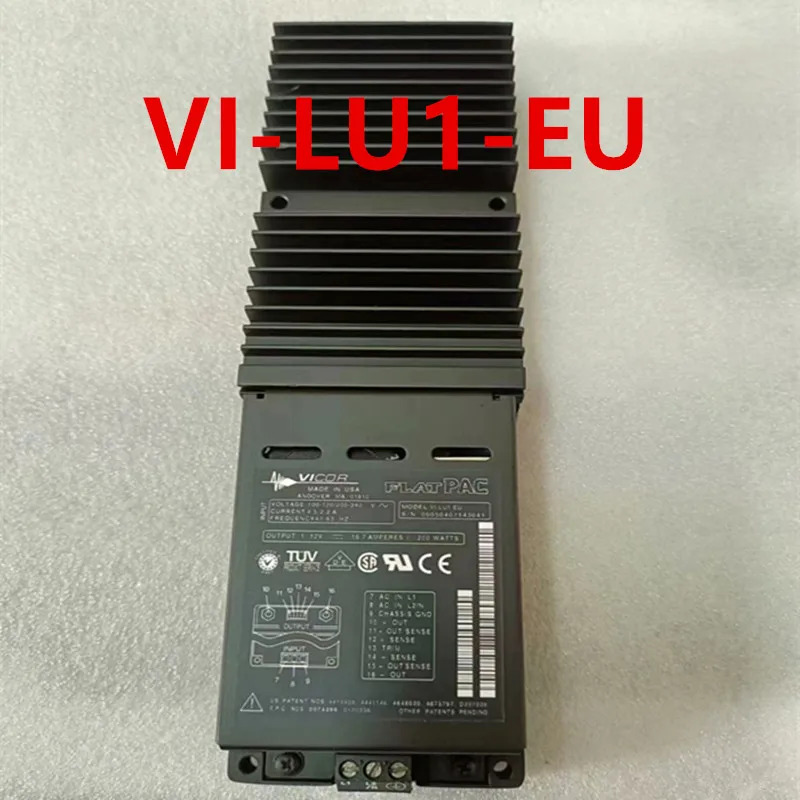 VICOR FLATPAC 12V16.7A 200W VI-LU1-EU V1-LU1-EU새 원본 전원공급장치