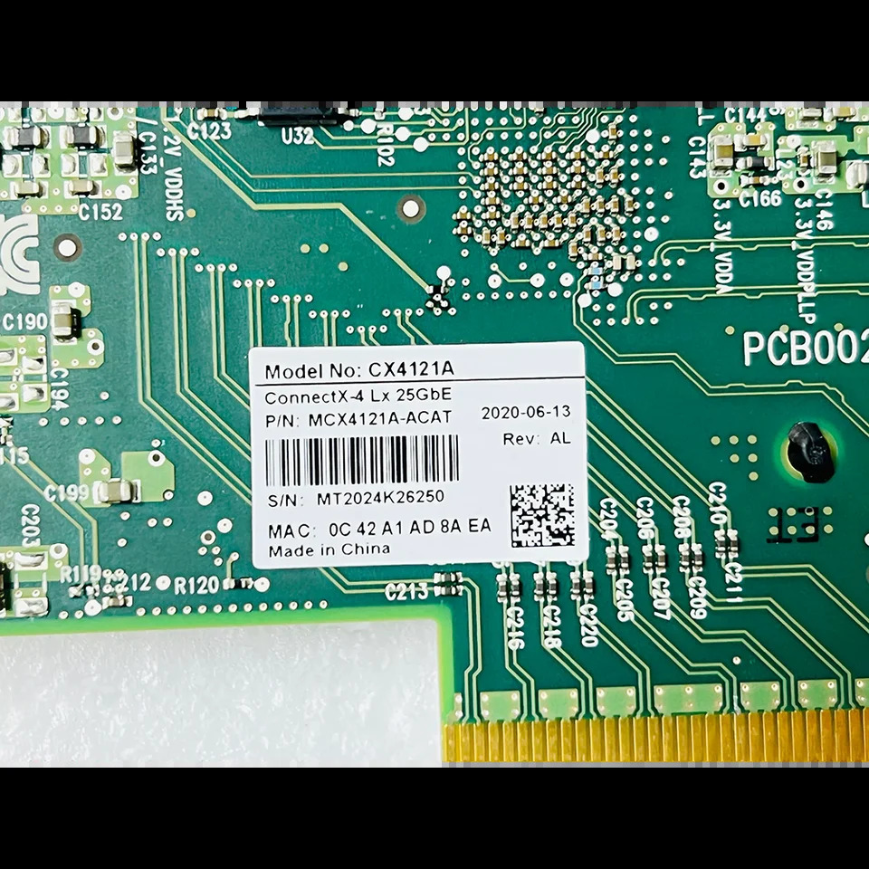 Mellanox MCX4121A-ACAT ConnectX-4 Lx 25GbE 10GbE NIC