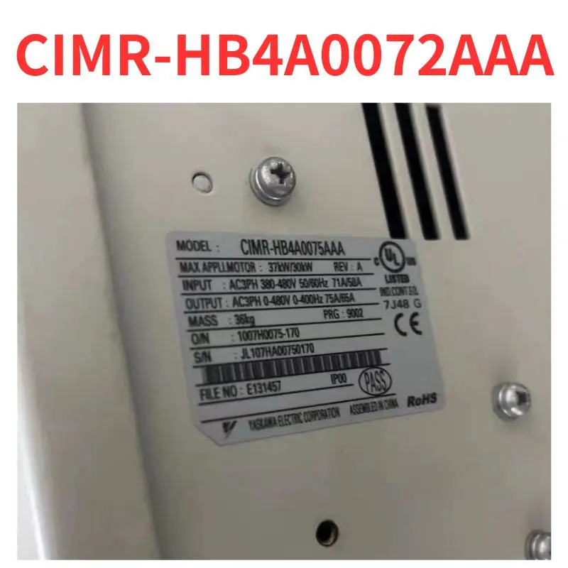 CIMR-HB4A0072AAA 주파수 변환기 리퍼 완료 신