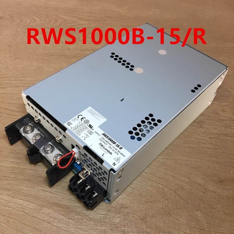 TDK-LAMBDA 15V67A 1000W RWS1000B-15/R RWS1000B-15R RWS1000B-15 R새 원본 전원공급장치
