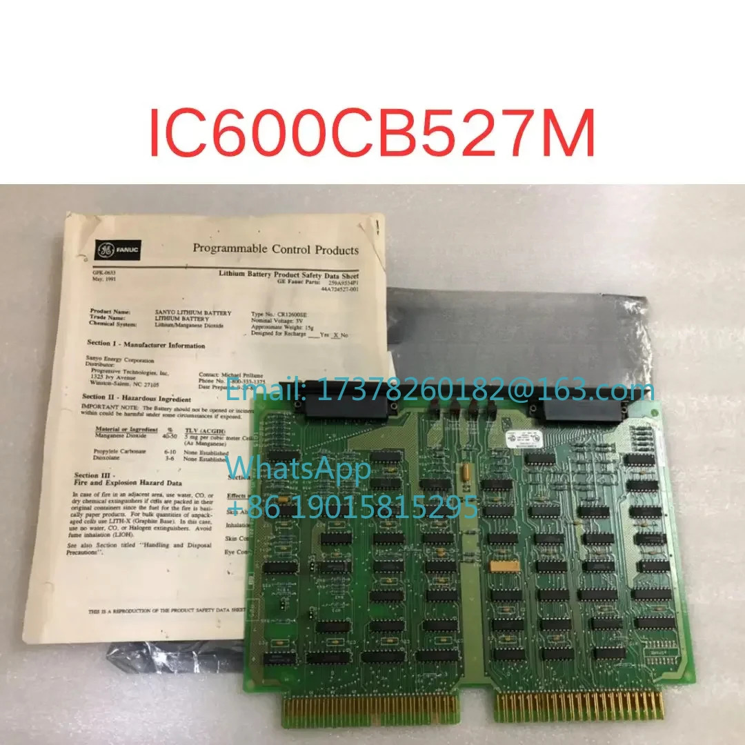 IC600CB527M 오리지널 CNC 구성