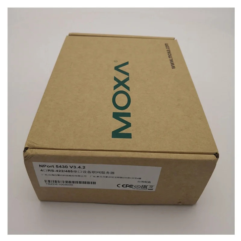 MOXA NPort 5430 4 포트 RS-422/485 직렬 장치 서버
