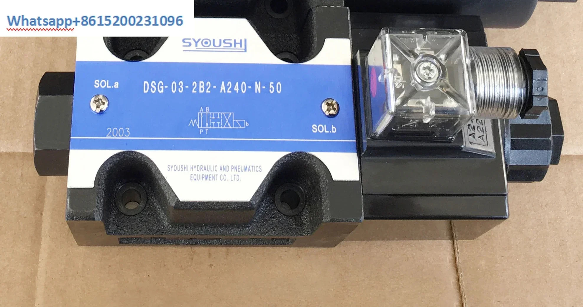 전자기 방향 밸브 DSG-03-2B2 2B3B 3C2 3C3 3C4 3C60