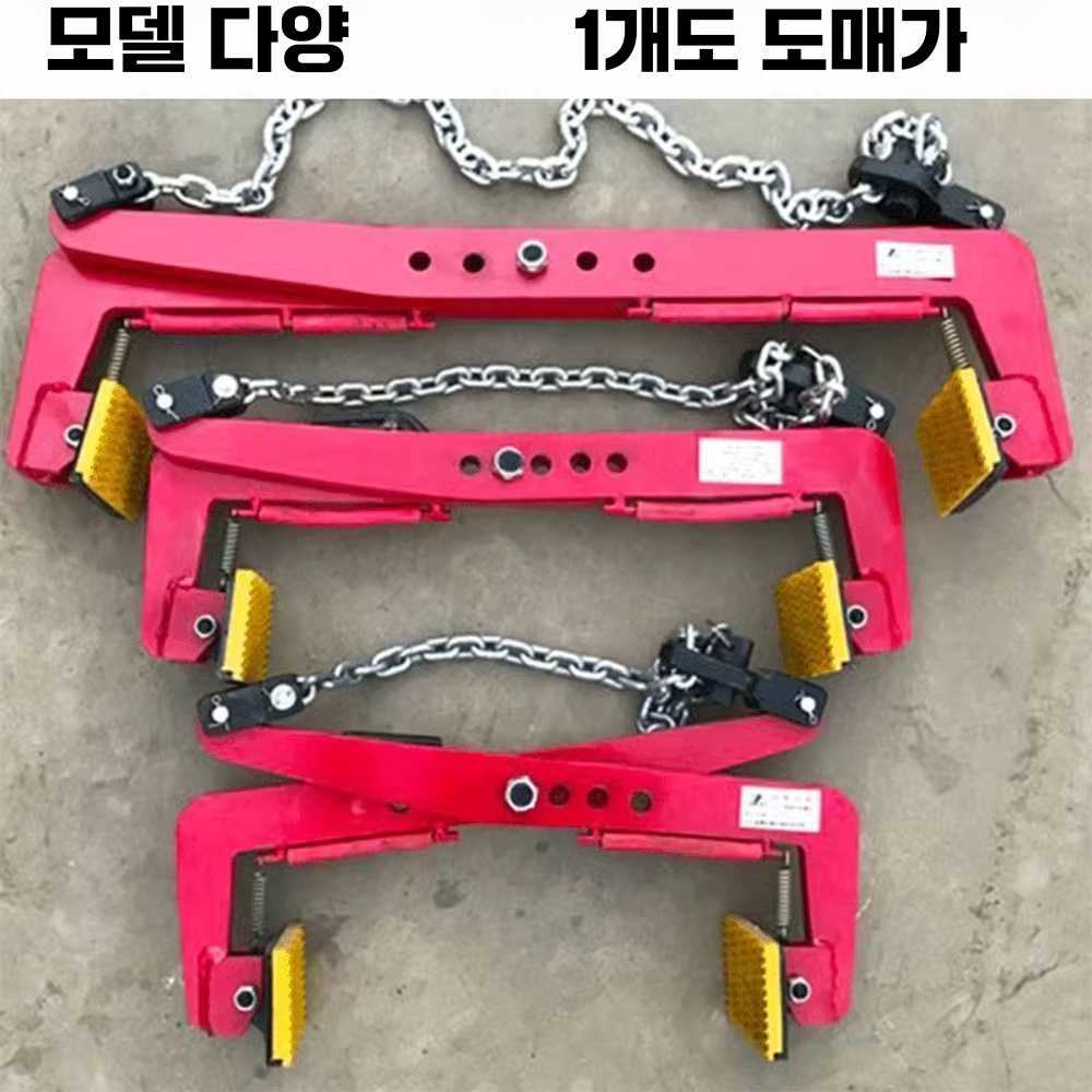 보강토 집게 수로관 블록 옹벽 공사 연석 운반 클램프 17인치 - 상세 이미지 2
