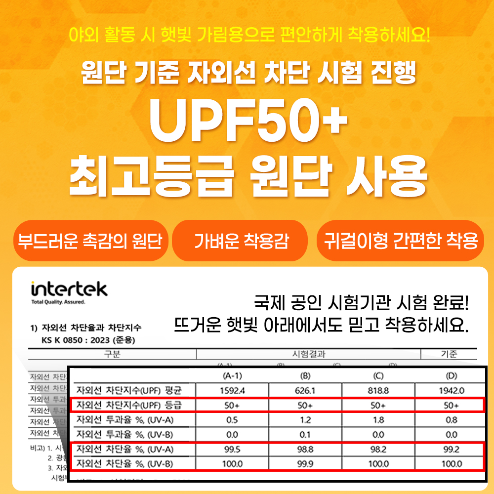 얼굴햇빛가리개 자외선차단 마스크 안면 골프 러닝 쿨 여름 로인트 이미지 6
