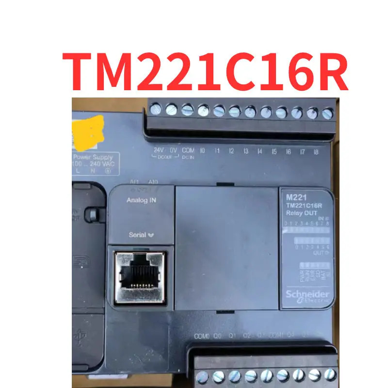 PLC 모듈 TM221C16R 신