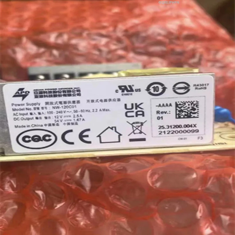 APD 12V2.5A 54V1.67A 120W NW-120C01 NW-120CO1새 원본 전원공급장치