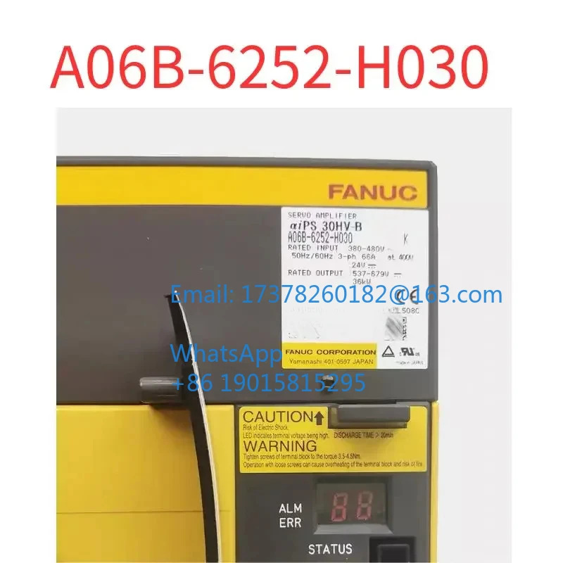 오리지널 A06B-6252-H030 드라이버