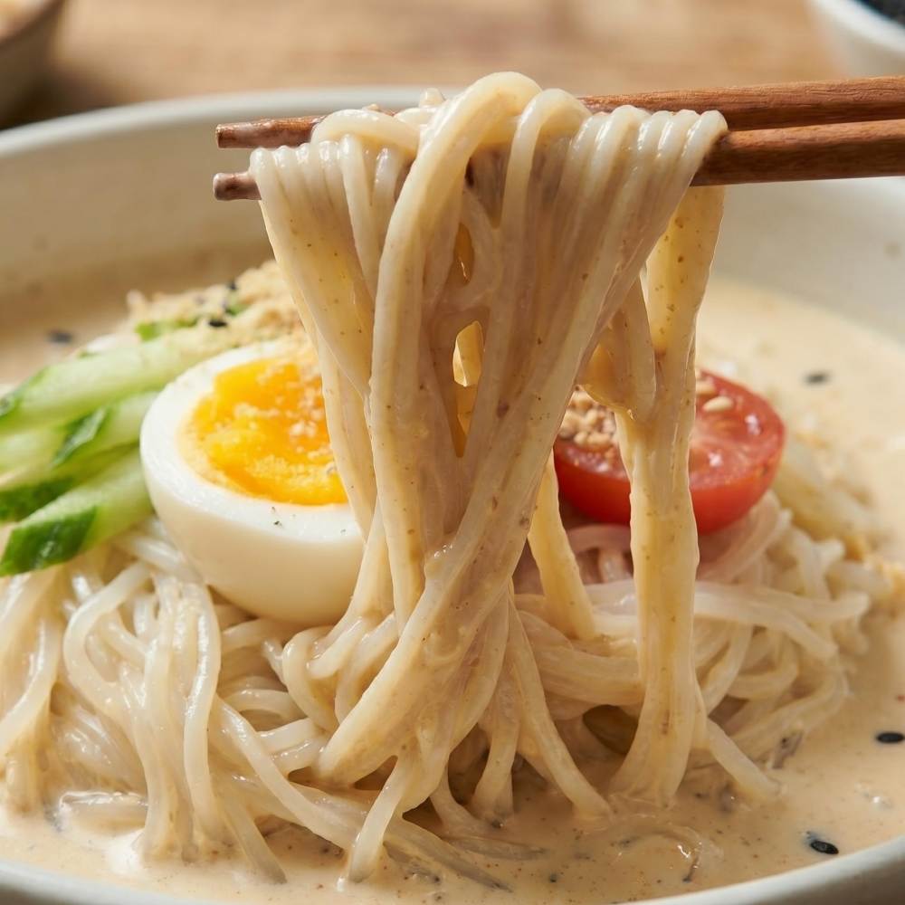 3단 고소함으로 더 진한 콩국수 6인분 (생면 6인분+콩가루 6봉) 이미지 2
