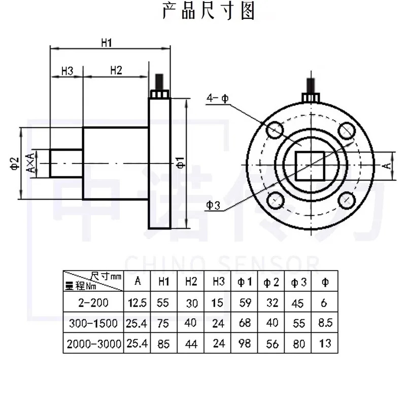 토크 측정 렌치 센서 5Nm10Nm100Nm1000Nm