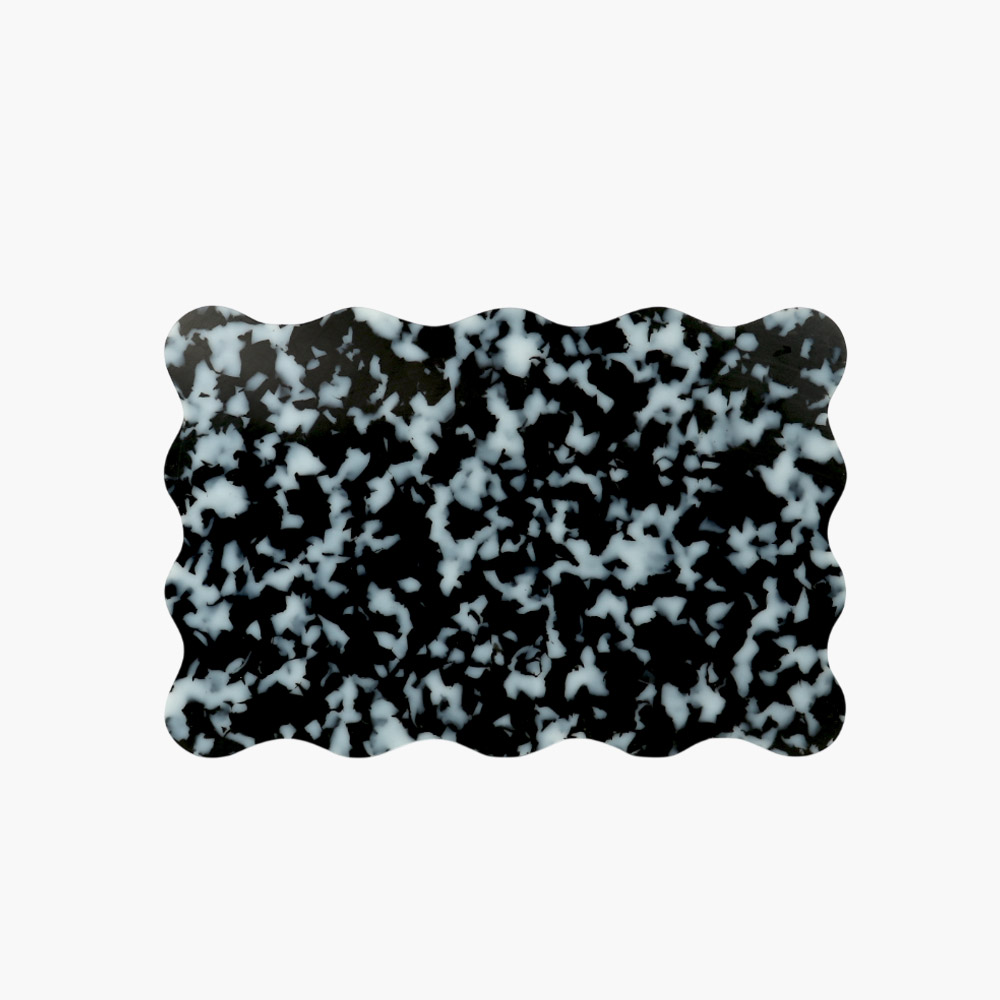 살림오늘 발레 컨페티 UPE 프리미엄 도마 웨이브 37X24.5, 오션루비 - 상세 이미지 4